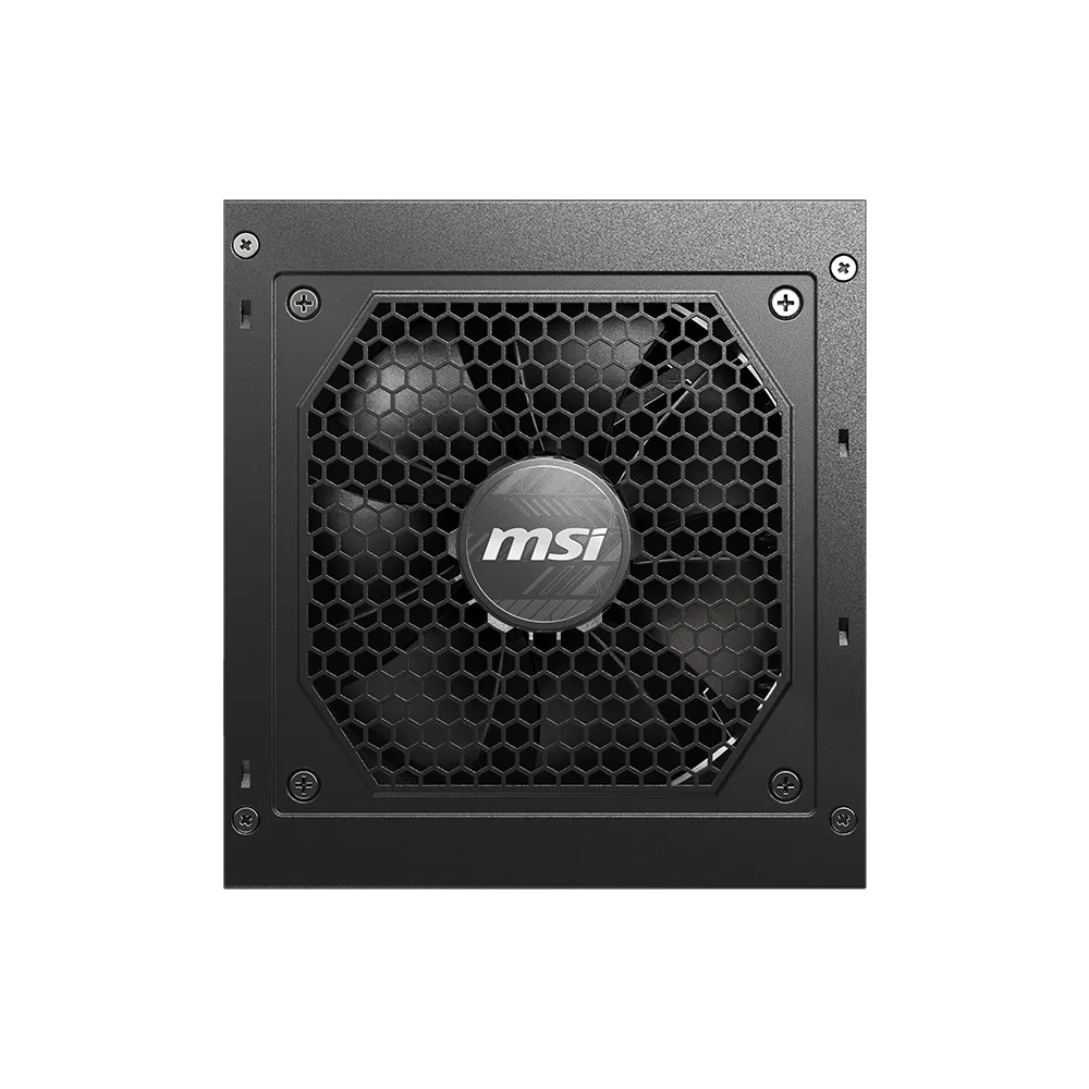 MSI MAG A850GL 850W PCIE 5V Full Modular 80 Plus Gold ATX3.0 Power Supply - Black