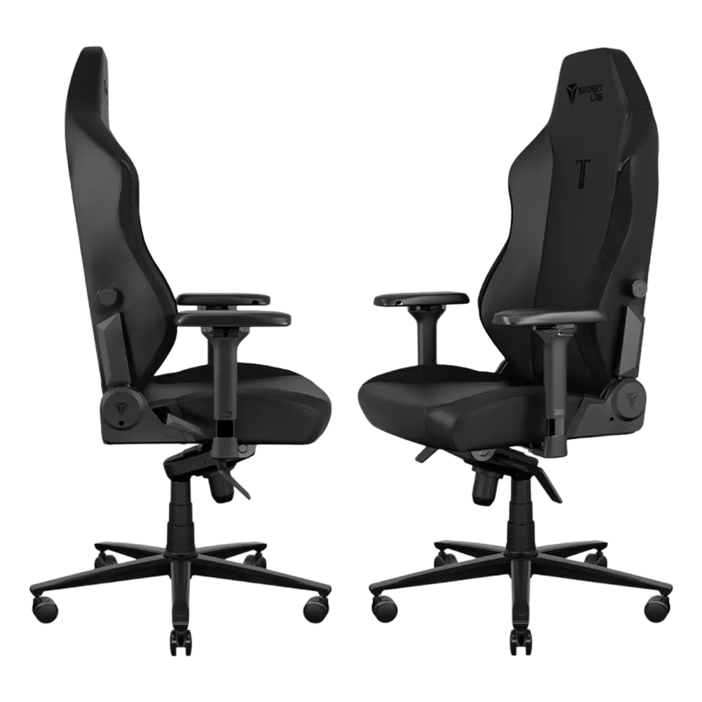 SECRETAB TITAN Evo NEO Hybrid Leatherette Gaming Chair BLACK (Size XL)