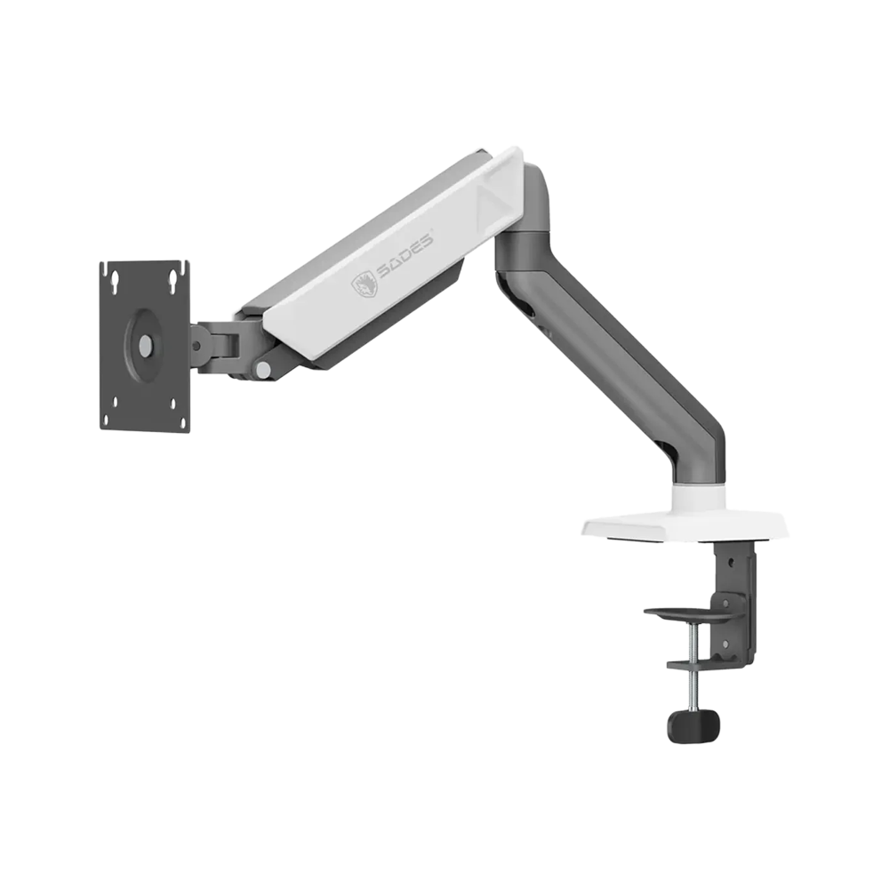 Sades Viper SA-MA01 Single Monitor Mount Arm - White