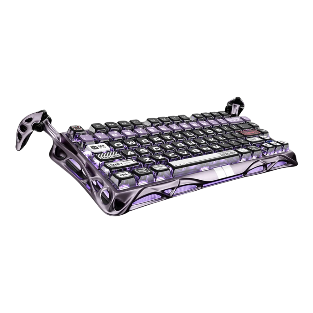 GravaStar Mercury V75 Pro 75% Hall Effect Magnetic Switch Wired Gaming Keybaord - Iron Purple