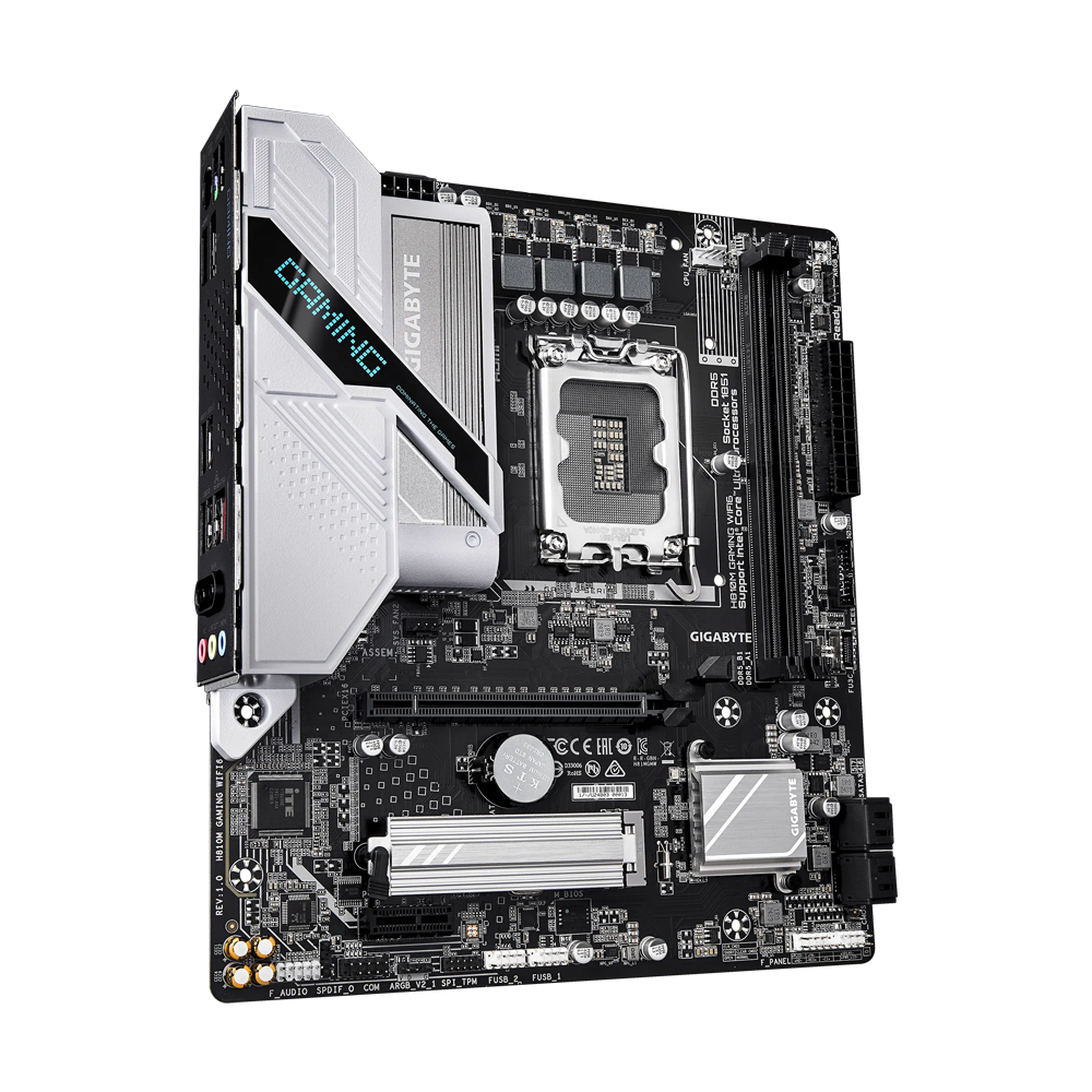 GIGABYTE H810M GAMING WIFI6 DDR5 Motherboard - Black