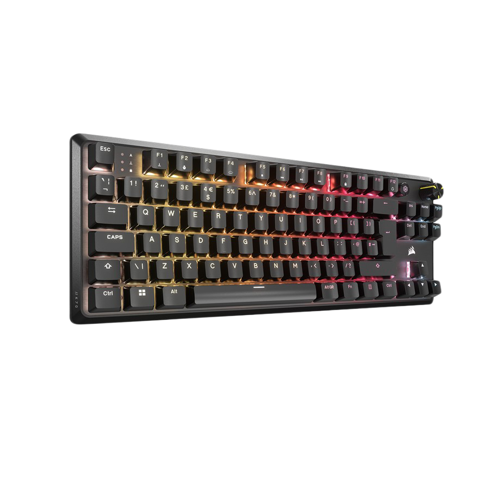 CORSAIR K70 CORE TKL RGB Wired RED Mechanical Gaming Keyboard - Black