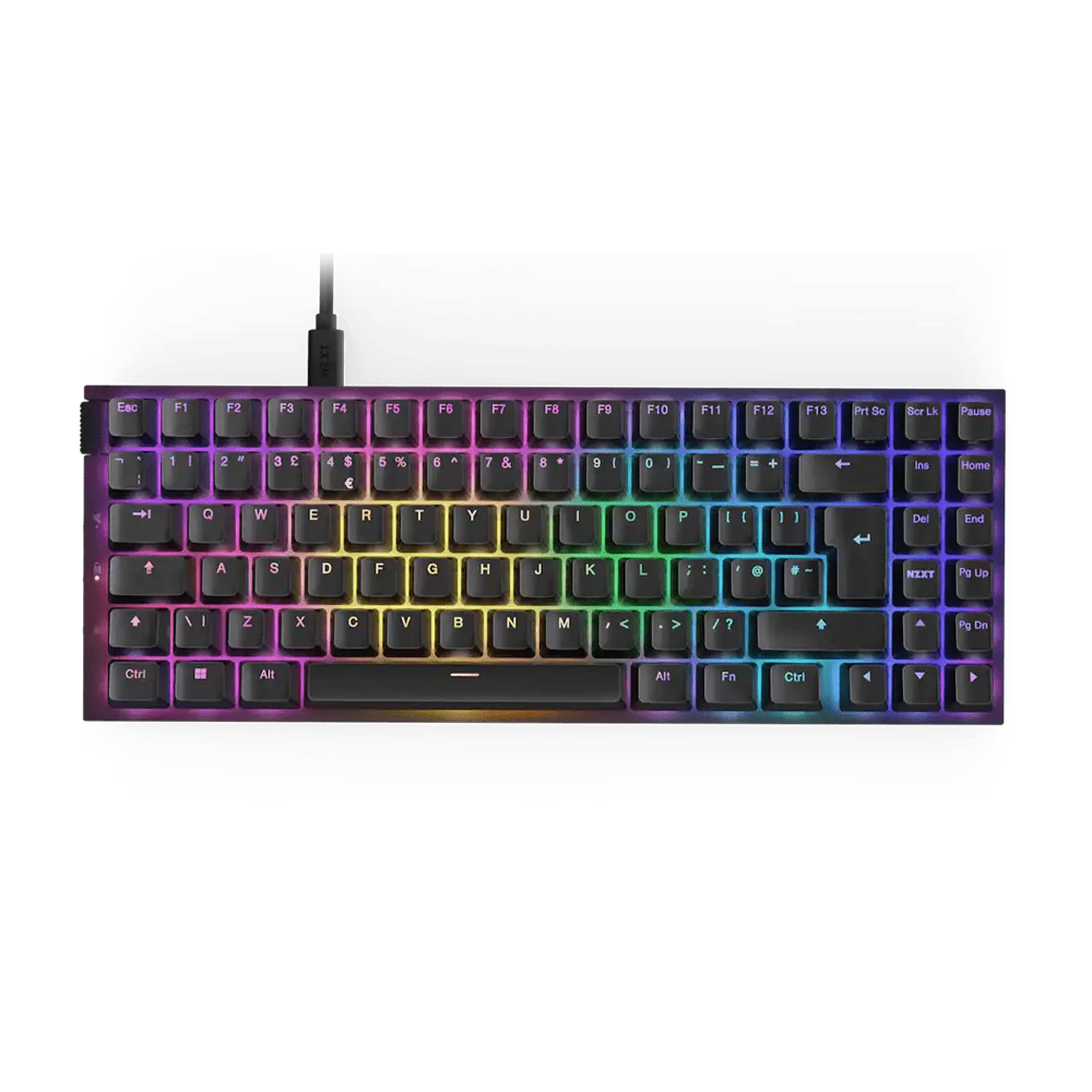 NZXT FUNCTION 2 MINI TKL Wired Optical Gaming Keyboard - Black