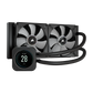 Corsair iCUE H100i ELITE LCD Display Liquid CPU Cooler - Black