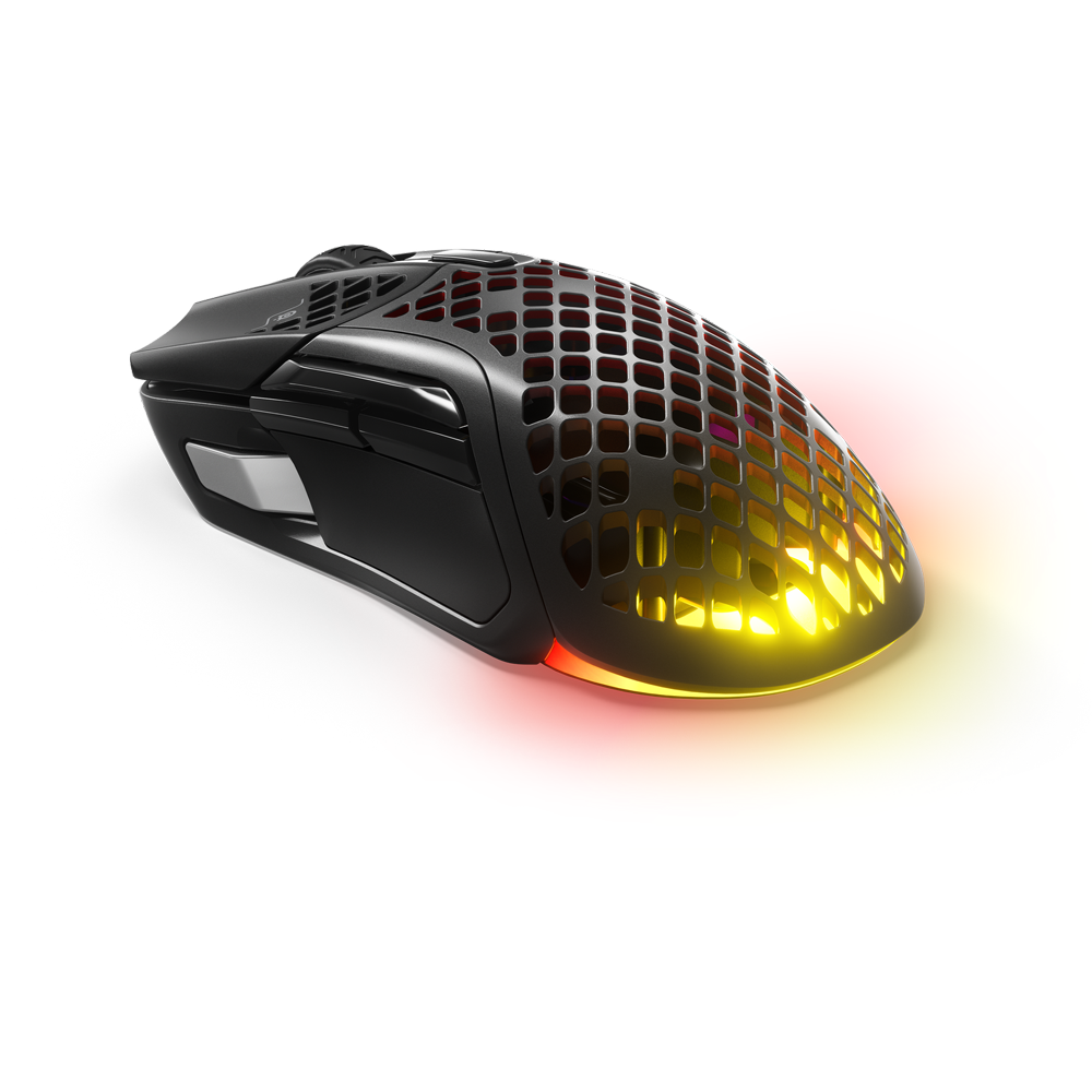 STEELSERIES AEROX 5 RGB Wireless Gaming Mouse - Black