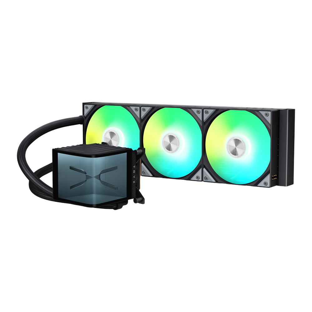 TRYX Panorama ARGB 360mm Liquid Cooler - Black