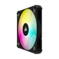 CORSAIR iCUE AF120 RGB SLIM 120mm PWM Twin Fan Pack - Black