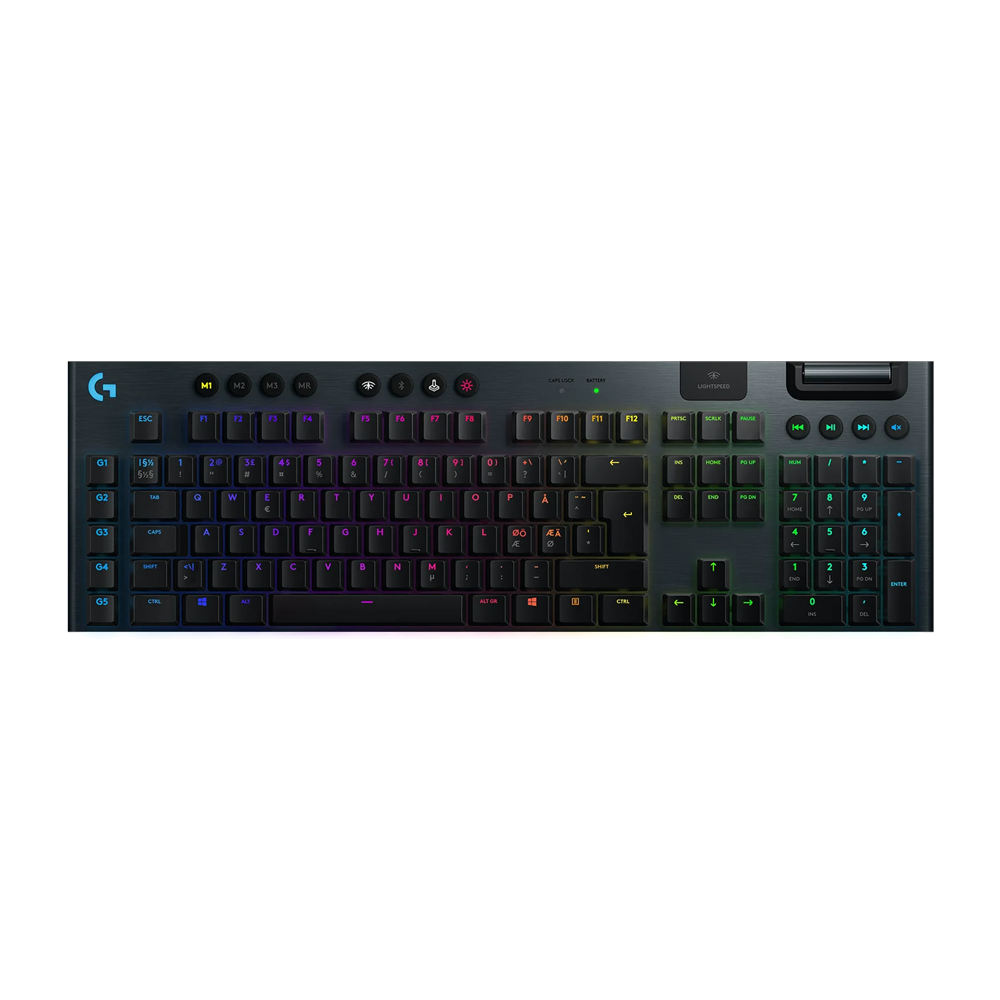 LOGITECH LIGHTSPEED RGB Wireless Mechanical Gaming Keyboard - Black