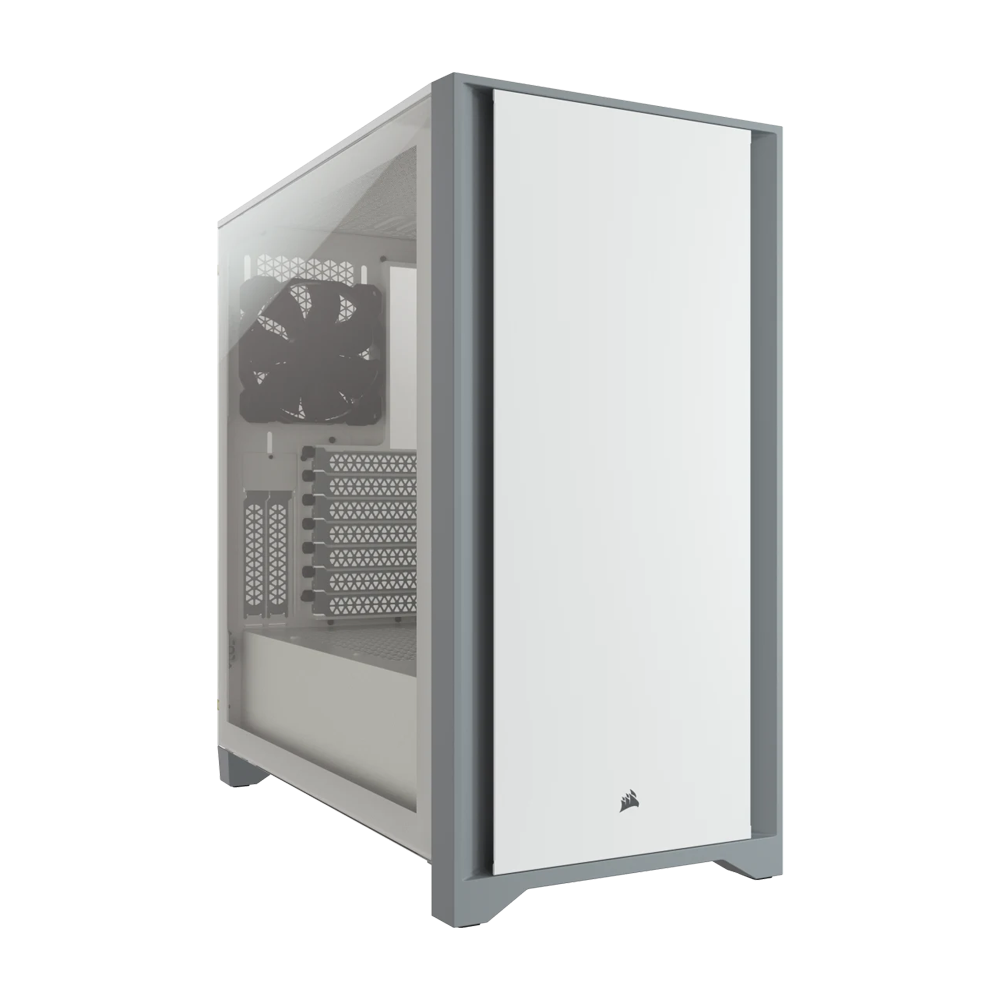 CORSAIR 4000D Mid Tower Case - White