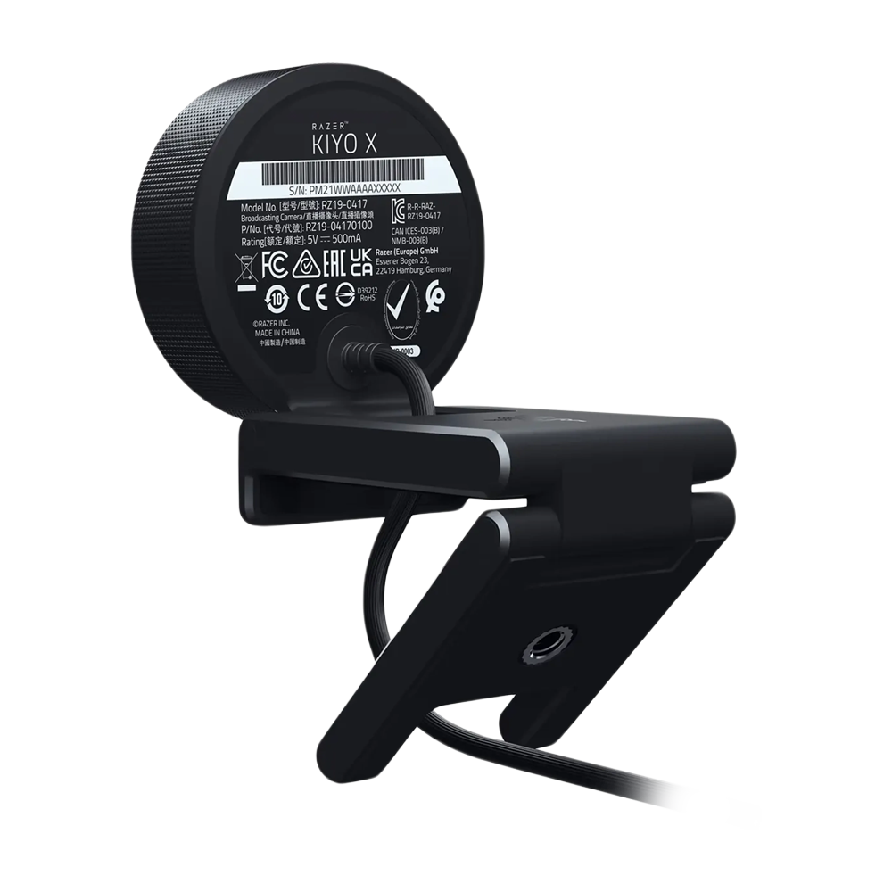 RAZER KIYO X USB Webcam for Full HD Streaming