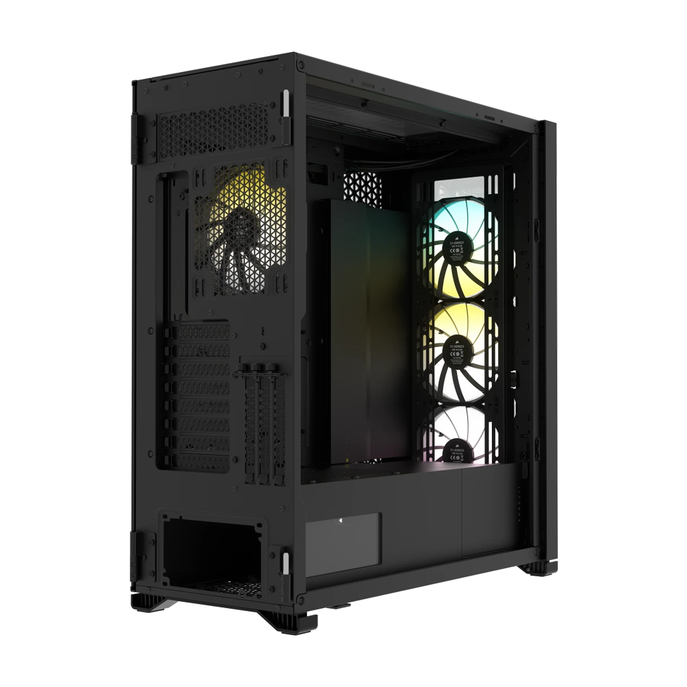 CORSAIR iCUE 7000X RGB Tempered Glass Full Tower ATX Case - Black