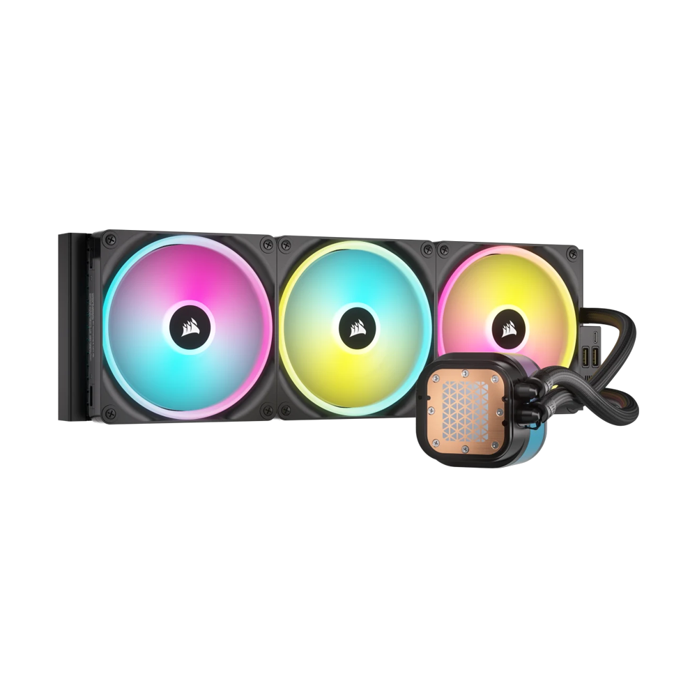 CORSAIR iCUE LINK H170i LCD Liquid CPU Cooler - Black