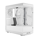 HYTE Y40 Panoramic Tempered Glass With Two 120mm fans, PCI-E 4.0 Vertical Mount included ATX Mid Tower Case - White