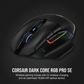 CORSAIR ICUE DARK CORE PRO RGB Wireless Gaming Mouse - Black