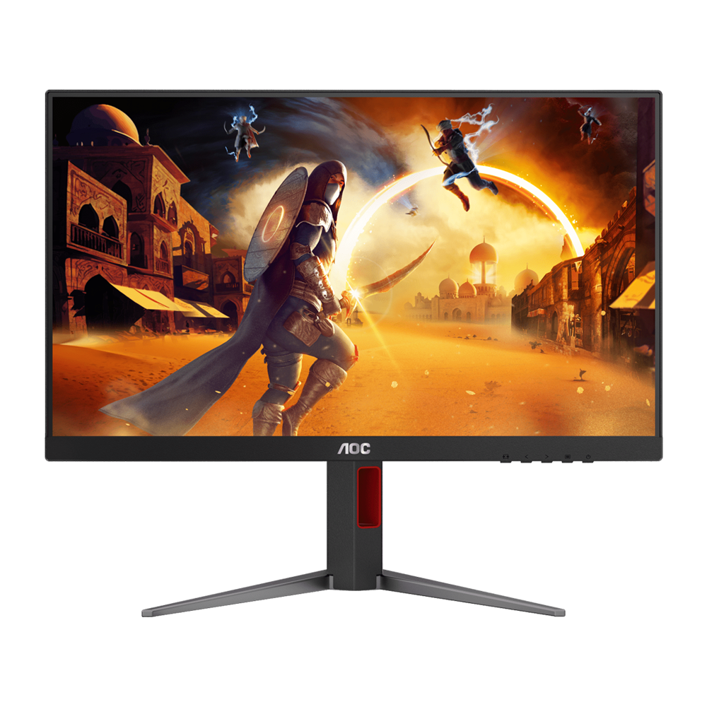 AOC 24G4 24 Inch 180Hz FHD HDMI 2.0 1ms IPS Gaming Monitor - Black