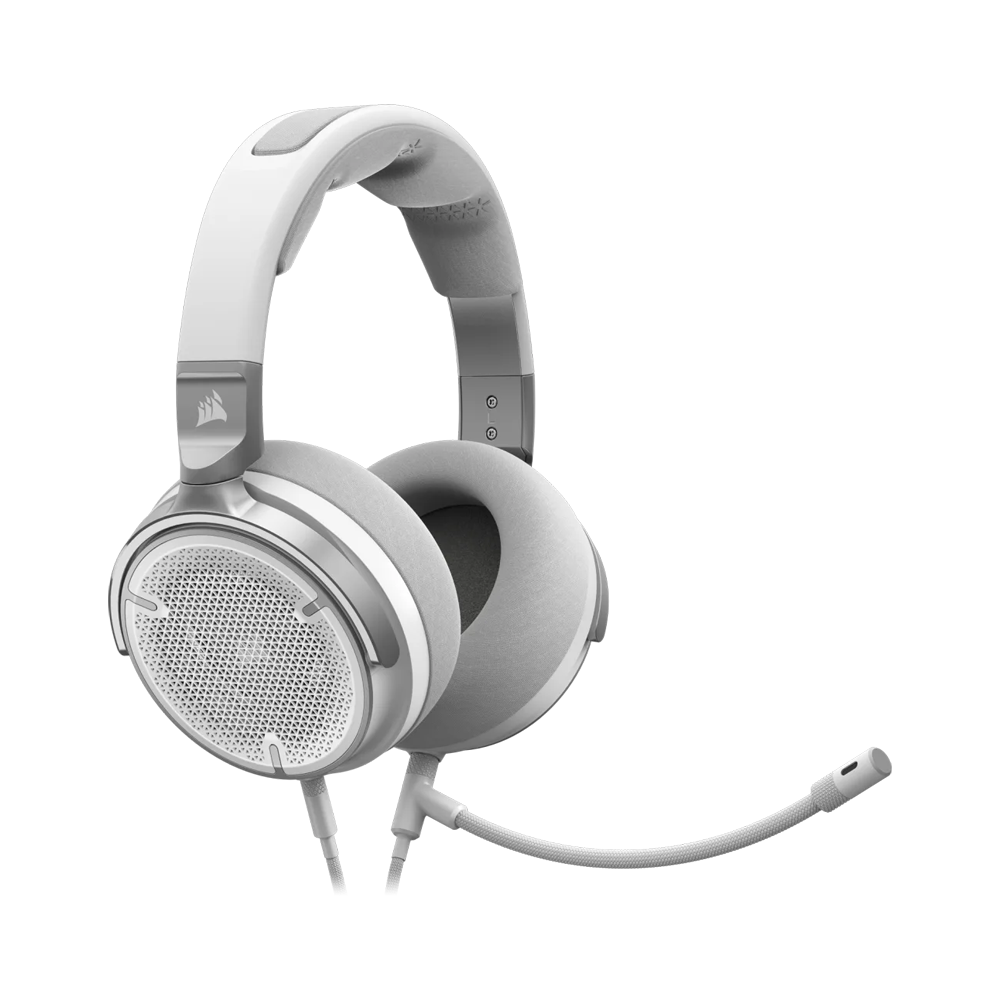 CORSAIR VIRTUOSO PRO Wired Open Back Streaming Gaming Headset (AP) - White