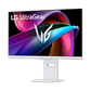 LG UltraGear 32 Inch 144Hz 4K UHD HDMI 2.1 1ms IPS Smart (webOS) Gaming Monitor - White