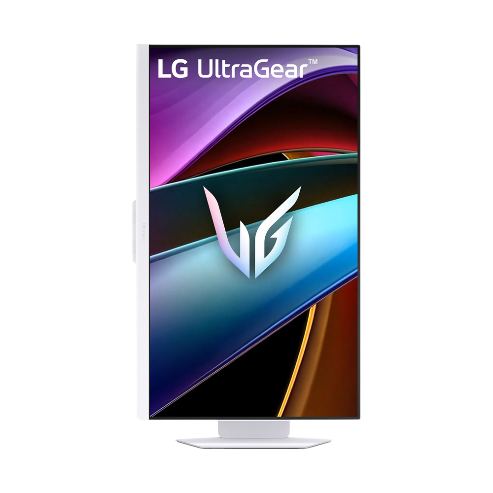 LG UltraGear 32 Inch 144Hz 4K UHD HDMI 2.1 1ms IPS Smart (webOS) Gaming Monitor - White