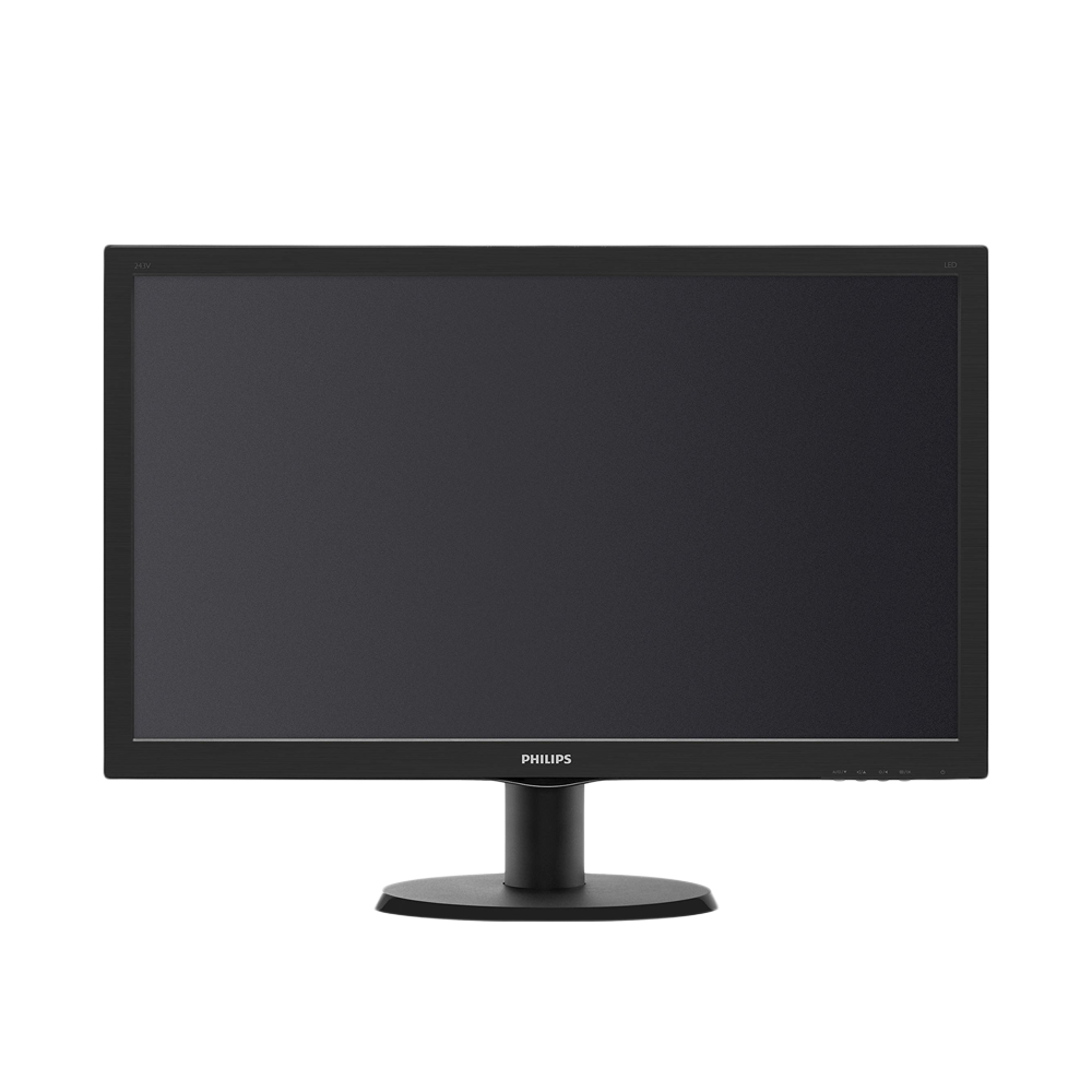 PHILIPS 24 Inch FHD 60Hz 243V5QHABA Gaming Monitor - Black