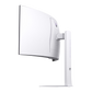 LG UltraGear 34 Inch 240Hz WQHD 0.03ms webOS OLED Curved Gaming Monitor - White