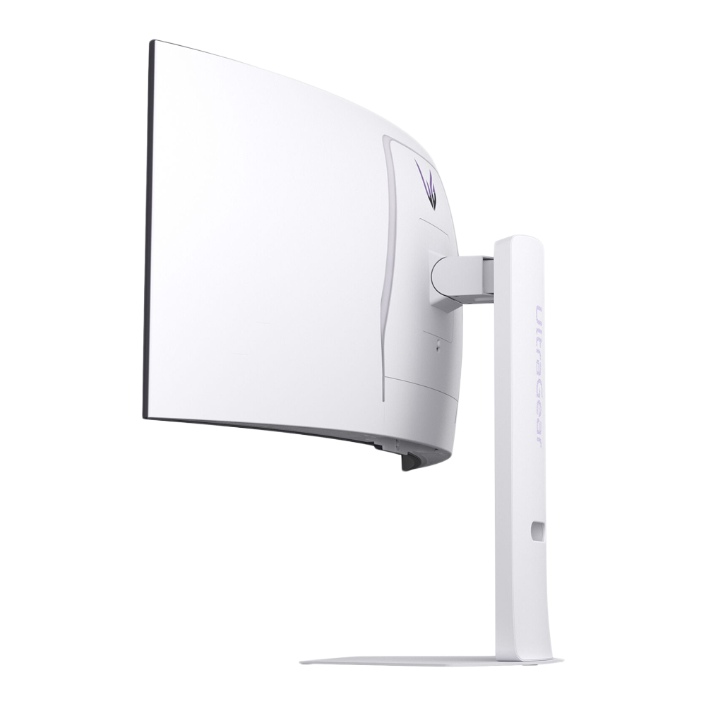 LG UltraGear 34 Inch 240Hz WQHD 0.03ms webOS OLED Curved Gaming Monitor - White