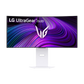 LG UltraGear 34 Inch 240Hz WQHD 0.03ms webOS OLED Curved Gaming Monitor - White