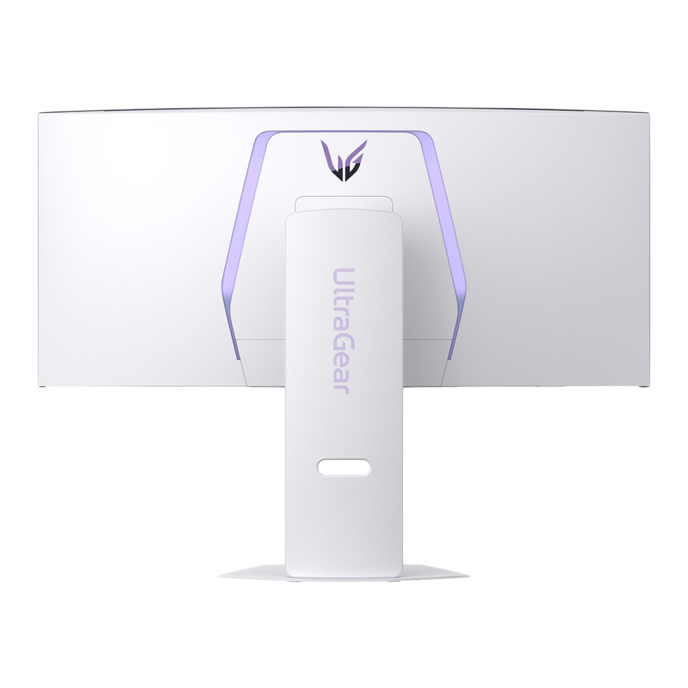 LG UltraGear 34 Inch 240Hz WQHD 0.03ms webOS OLED Curved Gaming Monitor - White