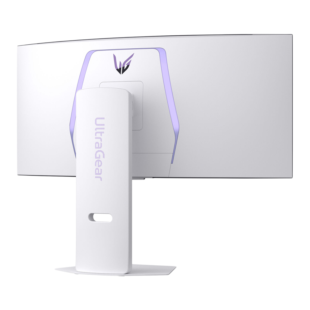 LG UltraGear 34 Inch 240Hz WQHD 0.03ms webOS OLED Curved Gaming Monitor - White