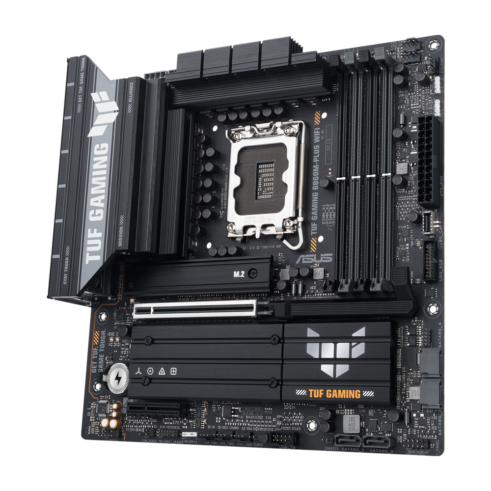 ASUS TUF GAMING B860M-PLUS WIFI DDR5 Gaming Motherboard - Black