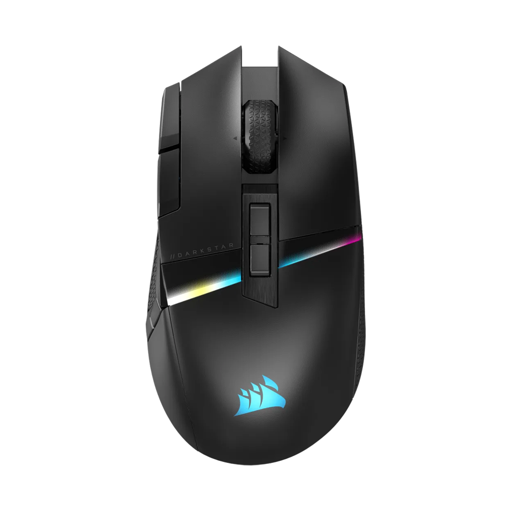 CORSAIR DARKSTAR RGB Wireless MMO Gaming Mouse (AP) - Black