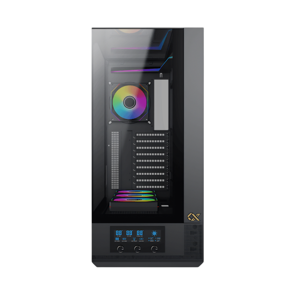 XIGMATEK VISION PRO ARGB LED ATX Case - Black