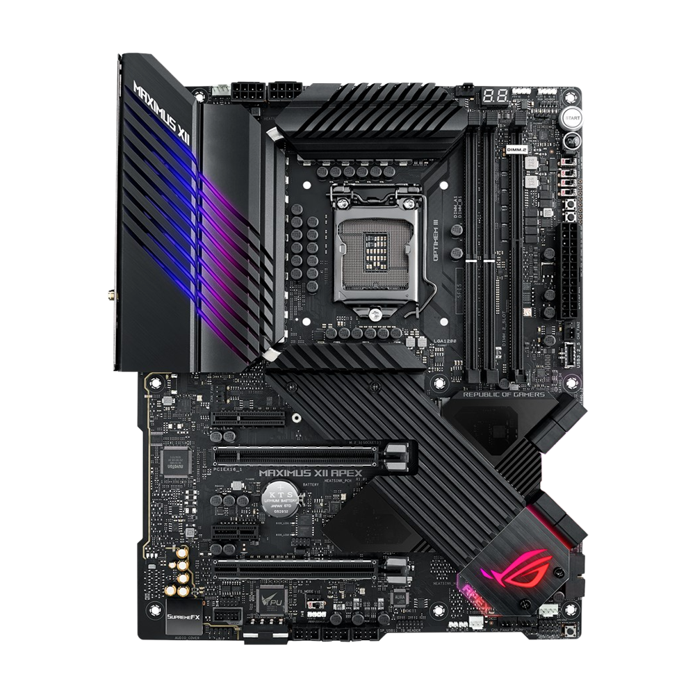 ASUS ROG MAXIMUS Z490 XII APEX DDR4 Motherboard - Black