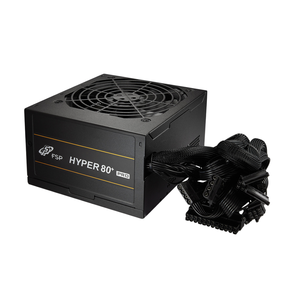 FSP HYPER 80+ PRO 650W Bronze OEM Power Supply - Black