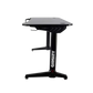 Gamvity Professional Gaming Desk With Rgb Led Lights Cheap (1200*600*750) - Black