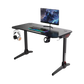 Gamvity Professional Gaming Desk With Rgb Led Lights Cheap (1200*600*750) - Black