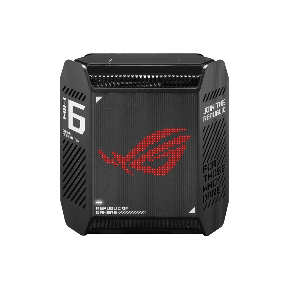ASUS ROG Rapture GT6 Whole Home Mesh Wi-Fi 6 1-Pack System - Black
