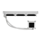 LIAN LI Galahad II LCD SL-INF 360MM ARGB CPU Liquid Cooler – White
