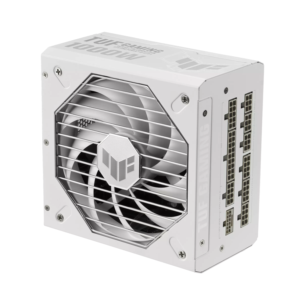 ASUS TUF Gaming 1000W Gold Power Supply - White