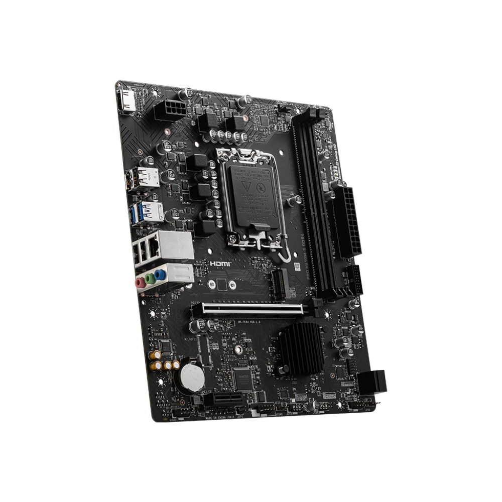 MSI PRO H610M-S DDR4 Motherboard - Black