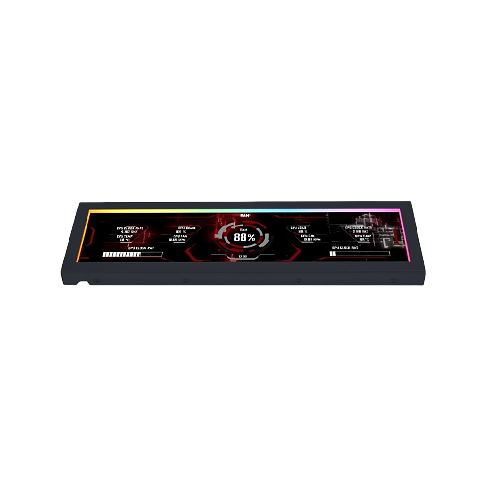 Lian Li 8.8 Inch IPS LCD Universal Screen - Black