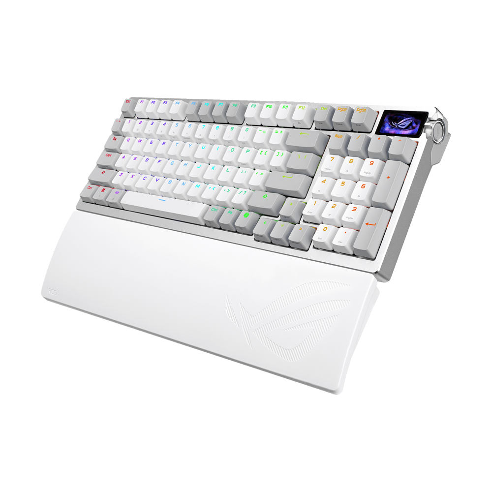 ASUS ROG AZOTH 96 HE Wireless Gaming Keyboard - White