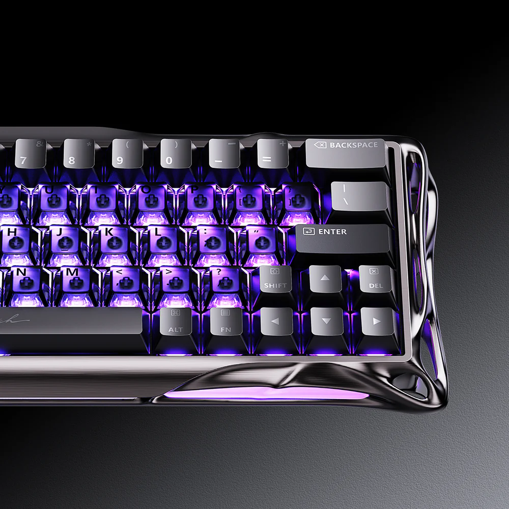 GravaStar Mercury V60 Pro 60% Magnetic Switch Gaming Keyboard - GunMetal