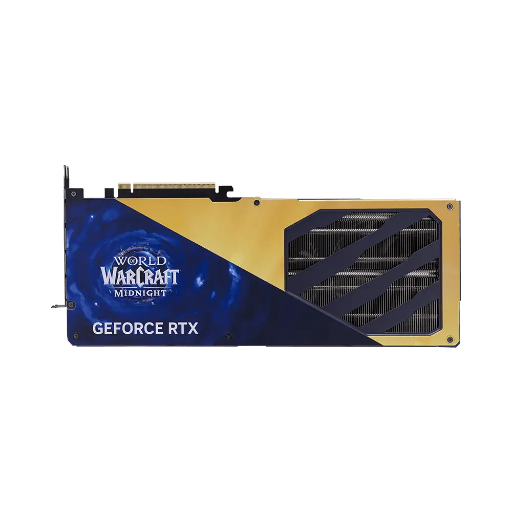 MSI World of Warcraft Midnight Void Edition Nvidia GeForce RTX 5070 12GB OC Graphic Card - Black