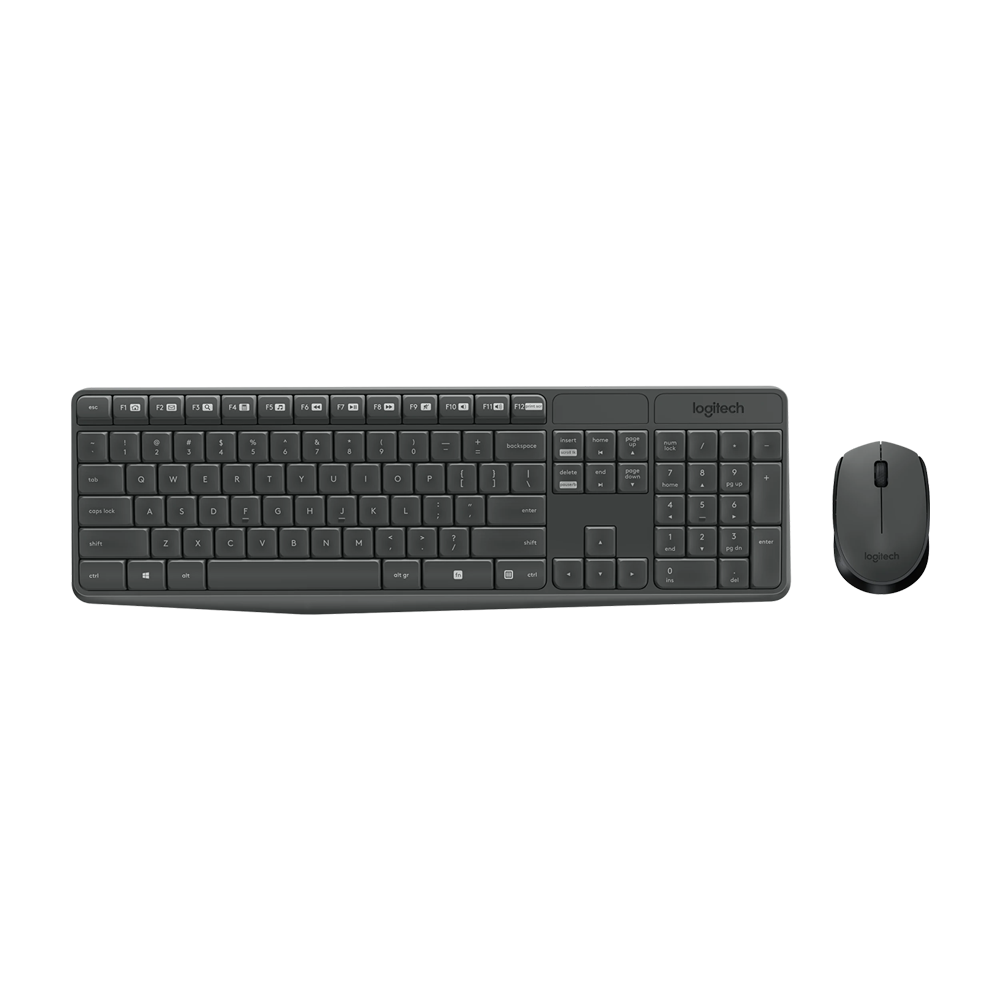 Logitech MK235 Wireless Keyboard & Mouse Eng/AR