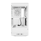 HYTE Y40 Panoramic Tempered Glass With Two 120mm fans, PCI-E 4.0 Vertical Mount included ATX Mid Tower Case - White