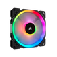 CORSAIR LL140 RGB 140mm Dual Light Loop RGB LED Single Case Fan - Black