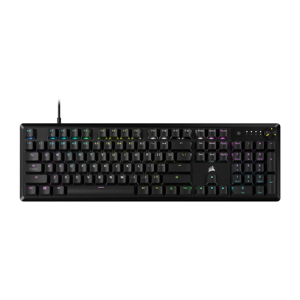 CORSAIR K70 CORE RGB Wired Mechanical Gaming Keyboard - Black