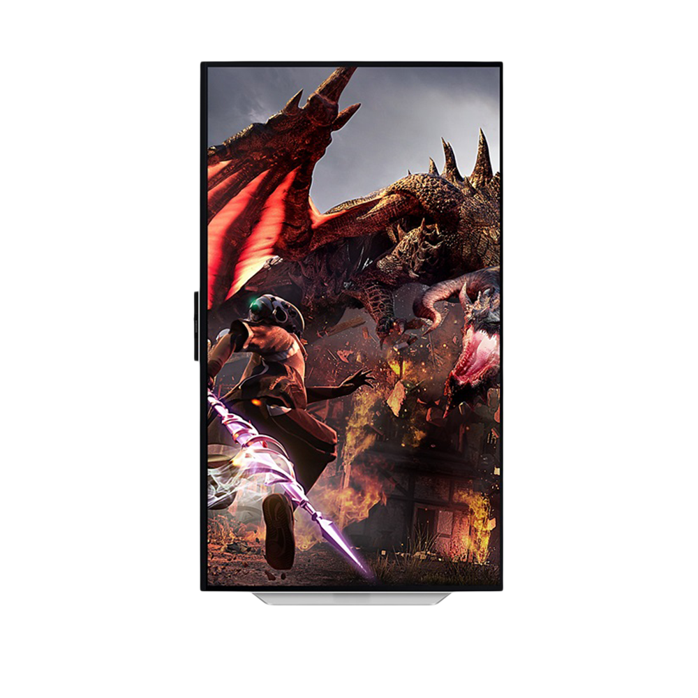 SAMSUNG Odyssey OLED G80SD - 32 Inch UHD 240Hz 0.03ms HDMI 2.1 Gaming Monitor - Silver