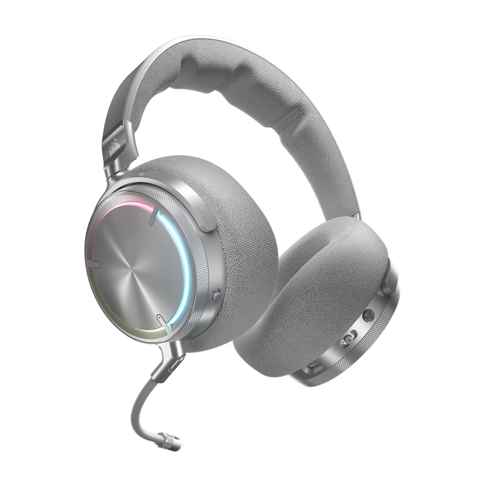 CORSAIR VIRTUOSO MAX Wireless Gaming Headset - Silver