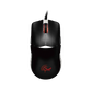 DUCKY FEATHER RGB Wired Omron Switch Gaming Mouse - Black/White